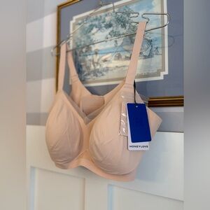 Honeylove Nude Wireless Smoothing Bra XL